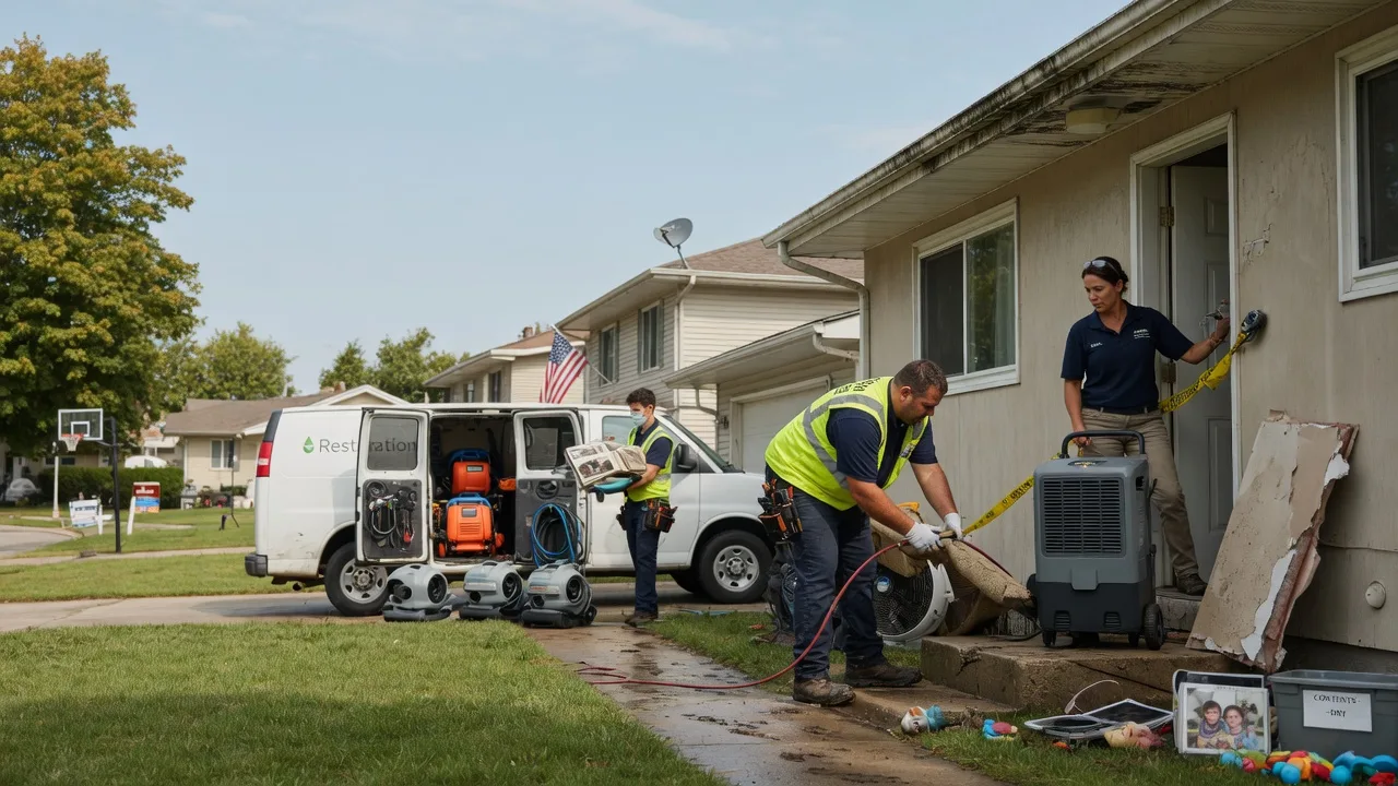 Water Damage Restoration in Herminie, PA near me